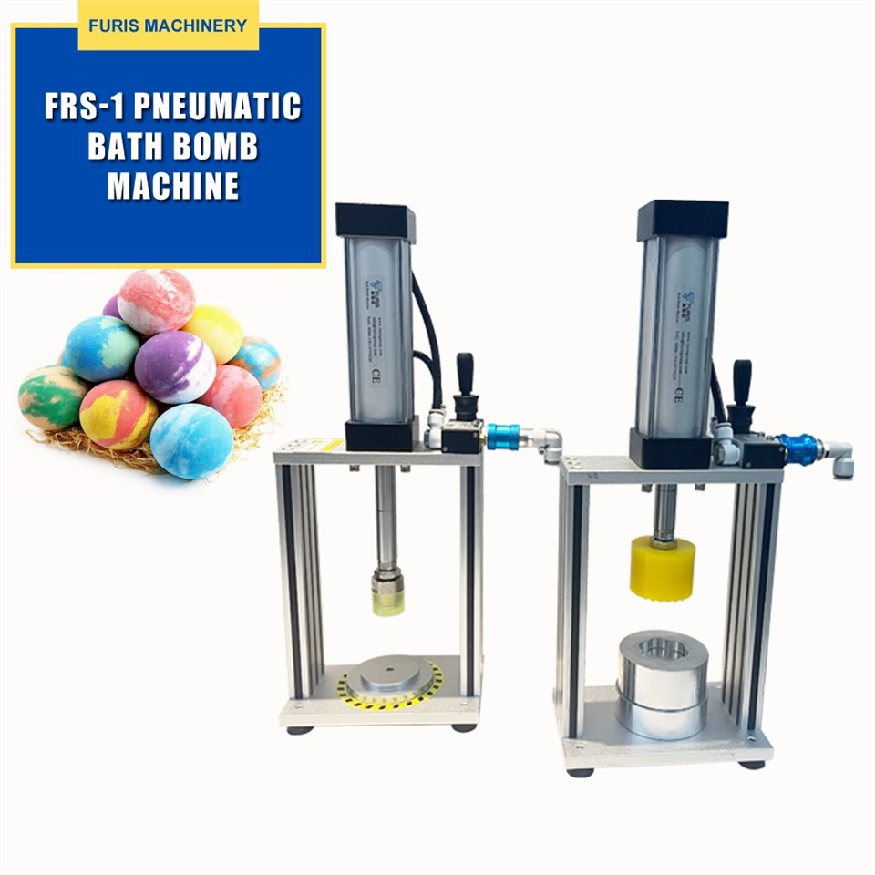 Bath Bomb Press Machine With Semi Auto Push Out Function